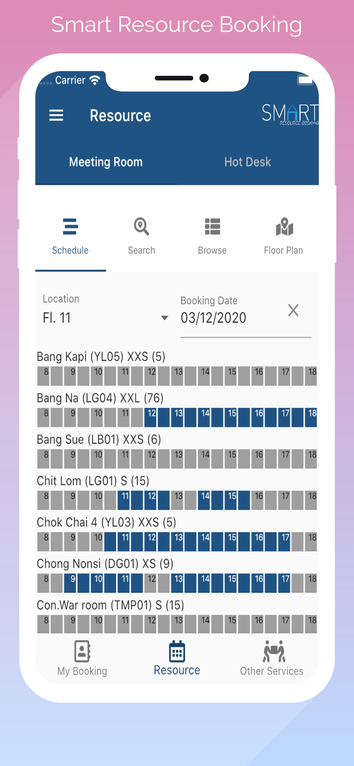 Smart Resource Booking