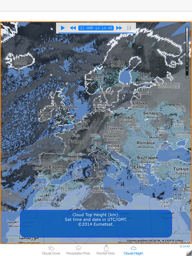 ‎Meteo Sat Screenshot