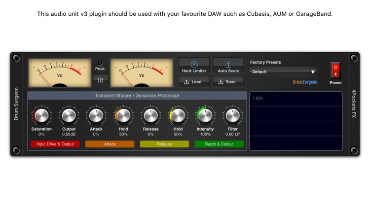 Drum Surgeon AUv3 Plugin