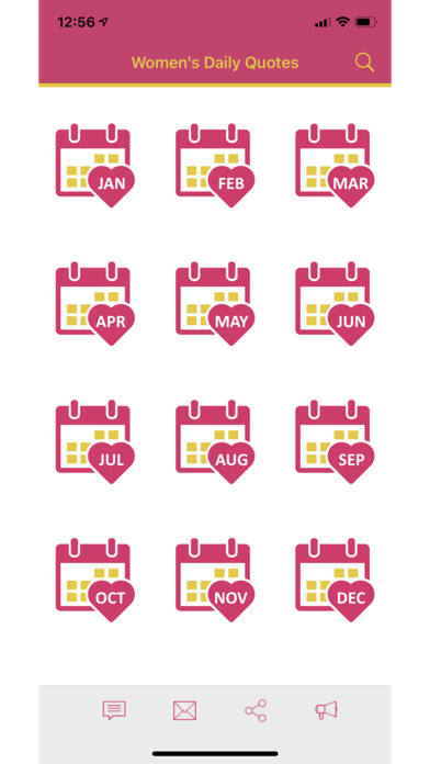 Women's Daily Quotes Screenshot