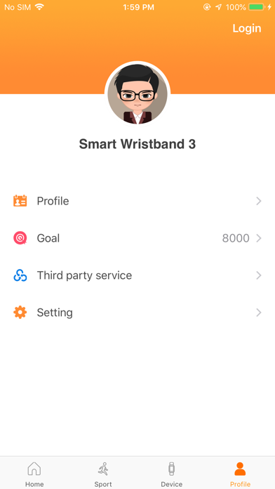 Smart Wristband 3 Screenshot