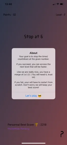 Game screenshot Tic Tic Stop apk
