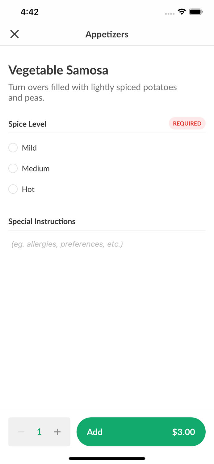 Taj Mahal Restaurant