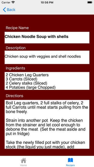 Kitchen Corner Screenshot