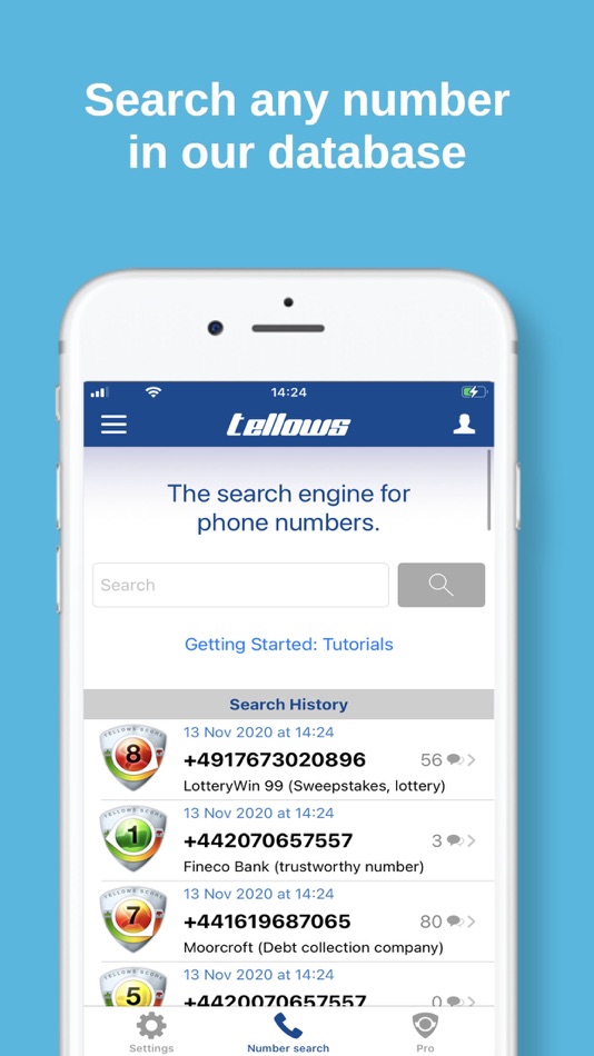 #2. tellows Caller ID & Blocker (iOS) 由: Netzberater