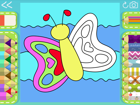 Small Games: Coloring Book iPad screenshot 5 - Education app