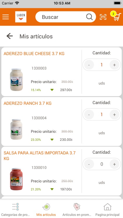 Laben Food Service screenshot-3
