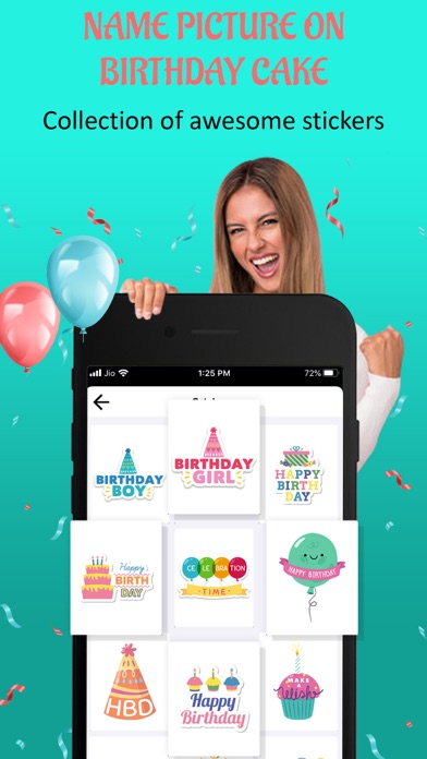 Name Picture On Birthday Cake Screenshot