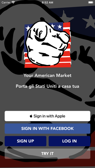 Your American Market Screenshot