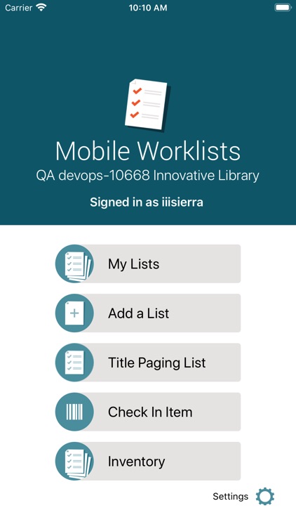 Mobile Worklists