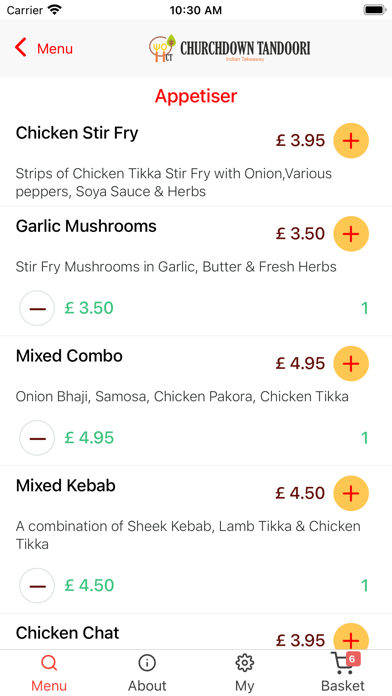 Churchdown Tandoori Screenshot