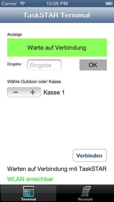 Screenshot #1 pour TaskStar Terminal Mobile