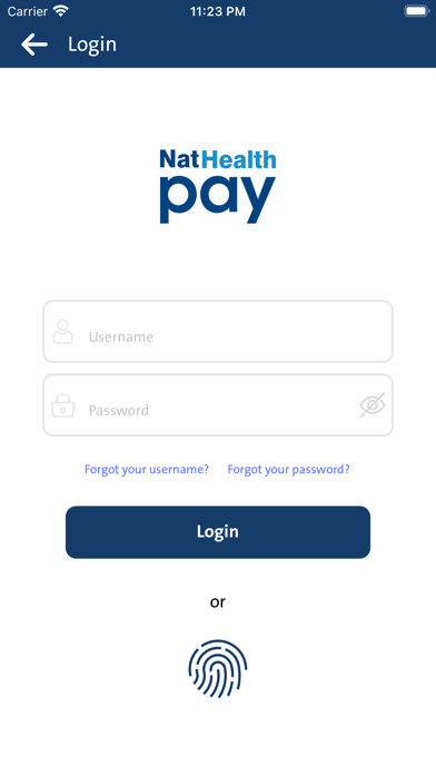 NatHealth Pay Screenshot
