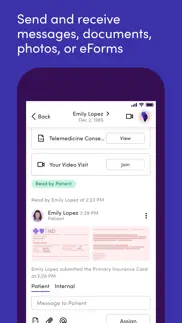 klara – patient communication iphone screenshot 3