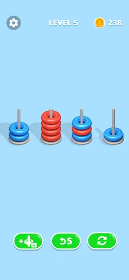 Game screenshot Hoop Stack - Color Hoop 3D hack