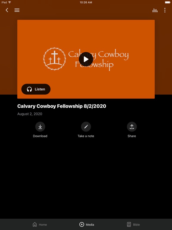 Screenshot #6 pour Calvary Cowboy Fellowship