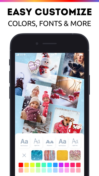 Photo collage maker and layout Screenshot