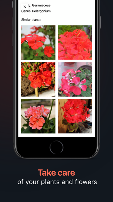 Plant Identifier: Snap scanner Screenshot