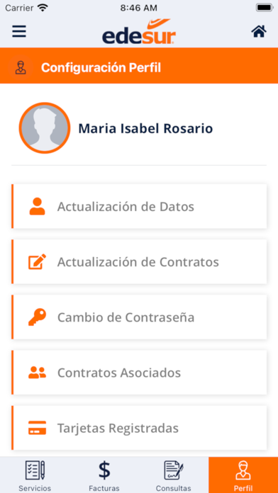 Edesur Movil Screenshot