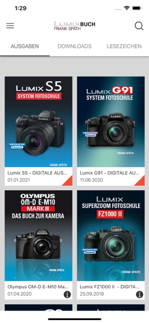 Lumix Buch on the App Store
