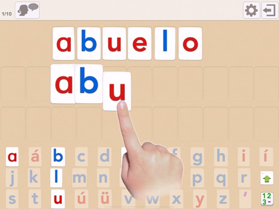 Spanish Word Wizard for Kids iPad app afbeelding 4