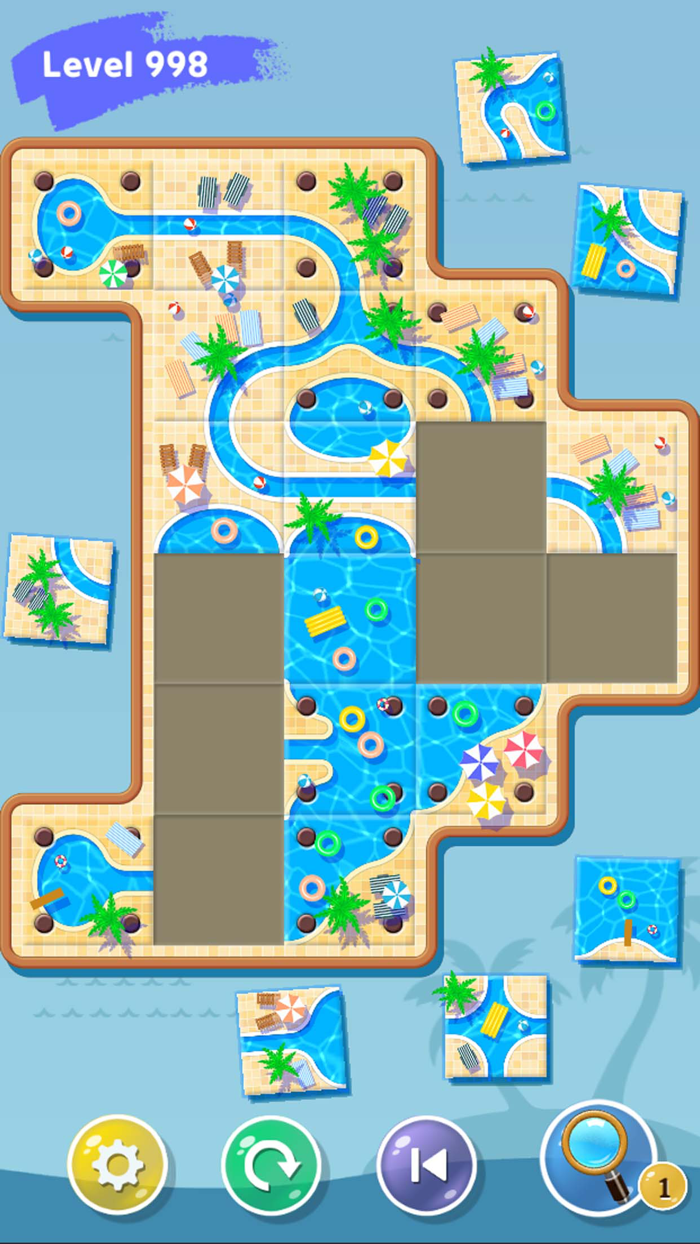 IQ Puzzle SwimmingPool