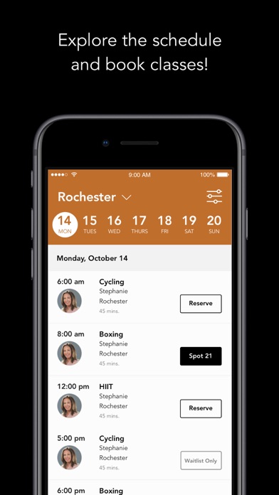 VAULT Cycle + Fitness Screenshot