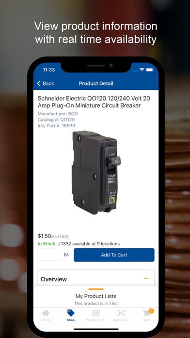 Irby Electrical Screenshot