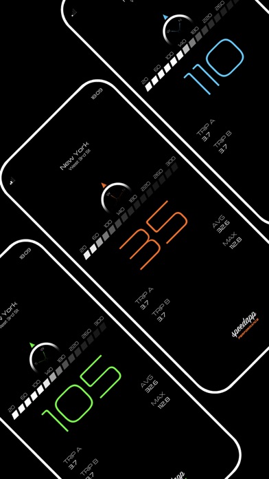 SpeedApp スピードメーター Speedometerのおすすめ画像2