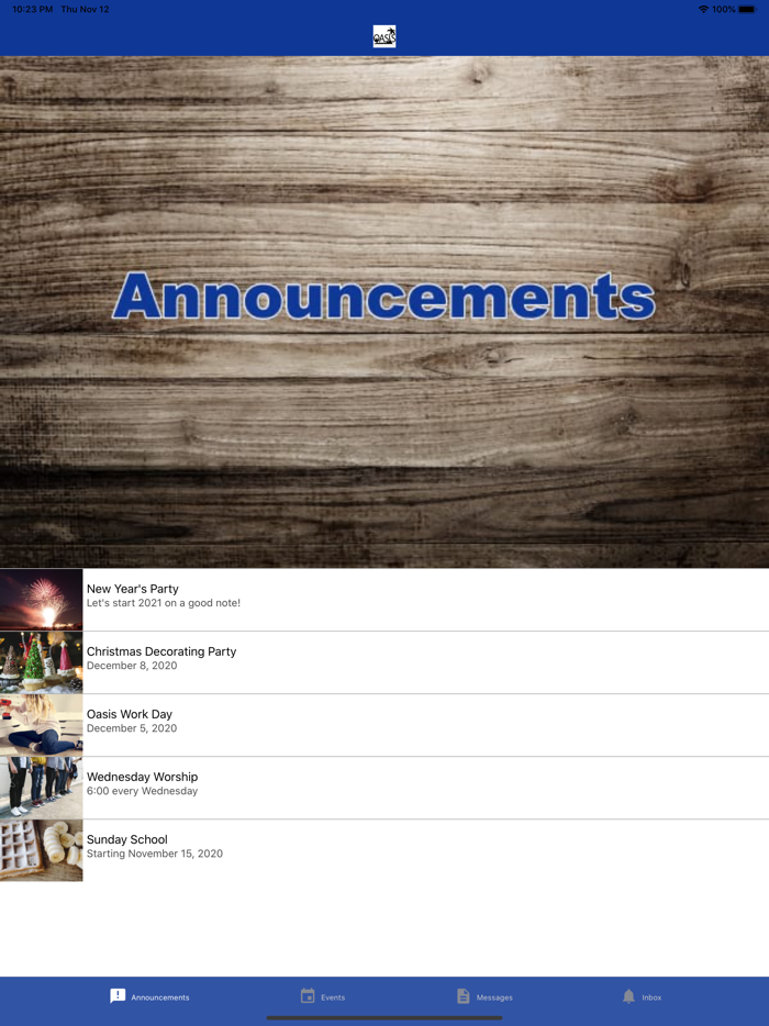 Oasis Student Ministry