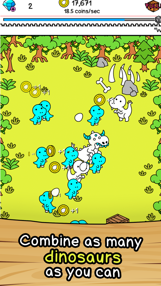 #1. Dino Evolution: Dinosaur Game (iOS) 由: TPG TECNOLOGIA DA INFORMACAO LTDA