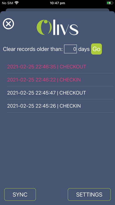 Olivs OnTime Screenshot