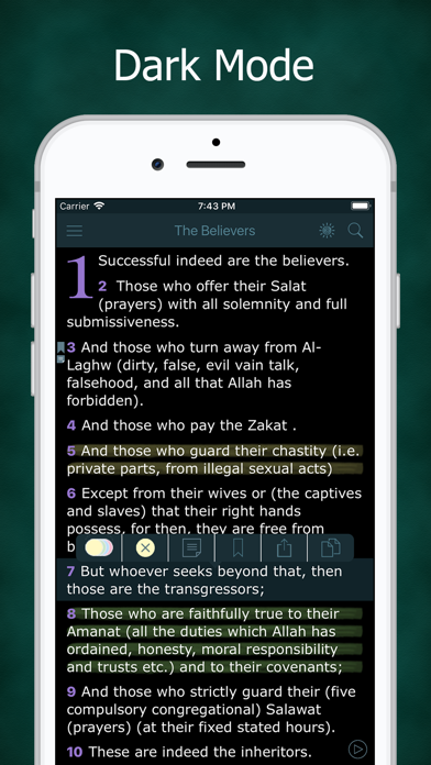 Noble Quran in English & Audio Screenshot
