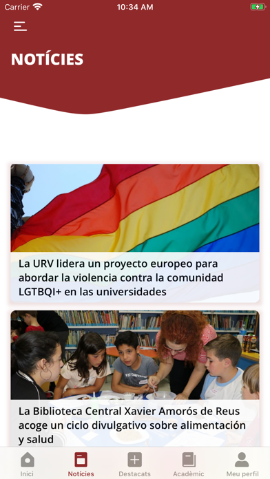 URV - Univ. Rovira i Virgili Screenshot