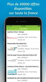 handicap-job: offres d'emploi iphone screenshot 2