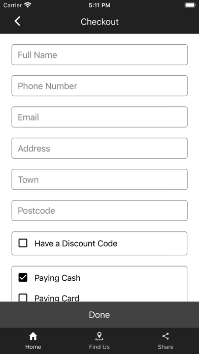 Dunya Restaurant Screenshot