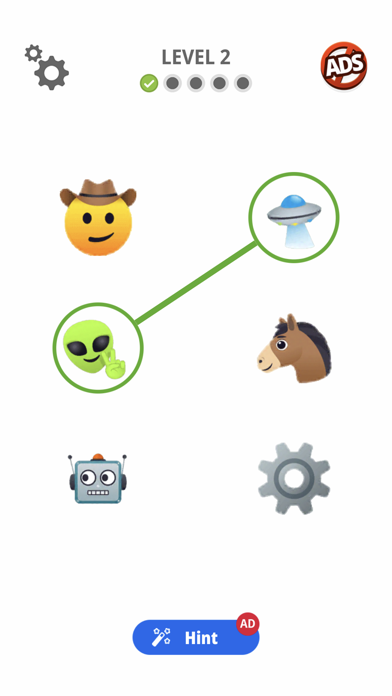 Screenshot #1 pour Emoji Match & Connect