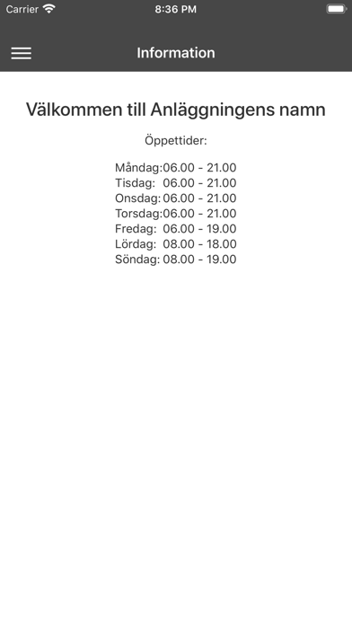 Progresjon Trening Screenshot