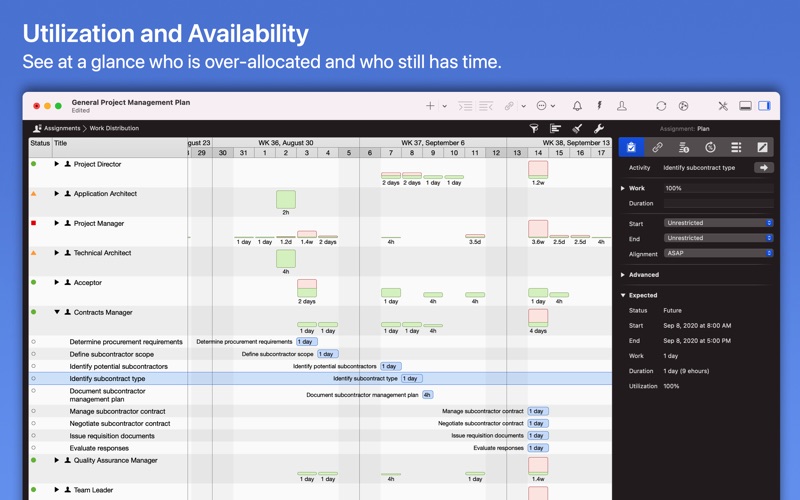 merlin project: gantt & kanban iphone screenshot 4