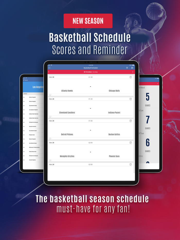 Basketball Schedule NBA 2023