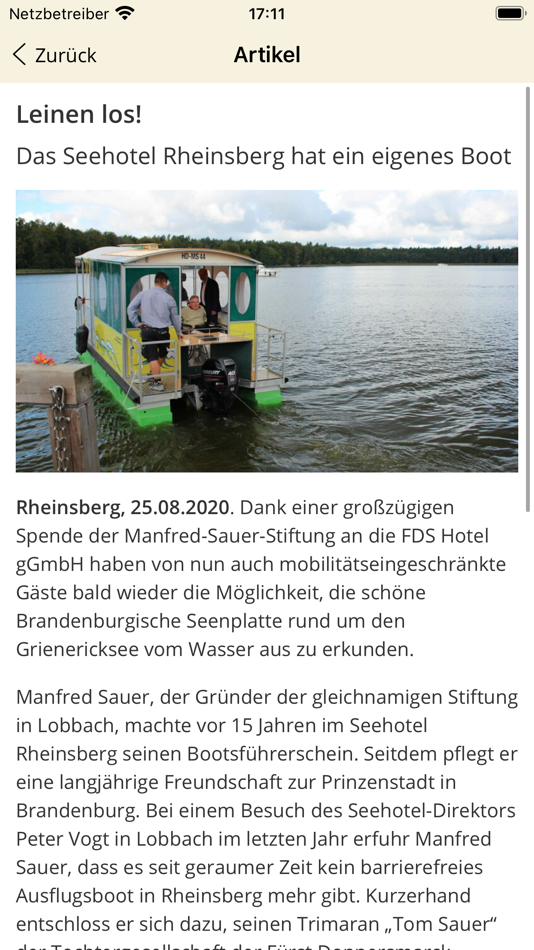 #3. myFDST (iOS) 由: Fuerst Donnersmarck-Stiftung zu Berlin