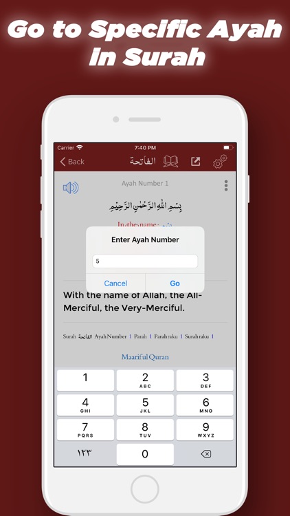 Quran English Tafaseer screenshot-6