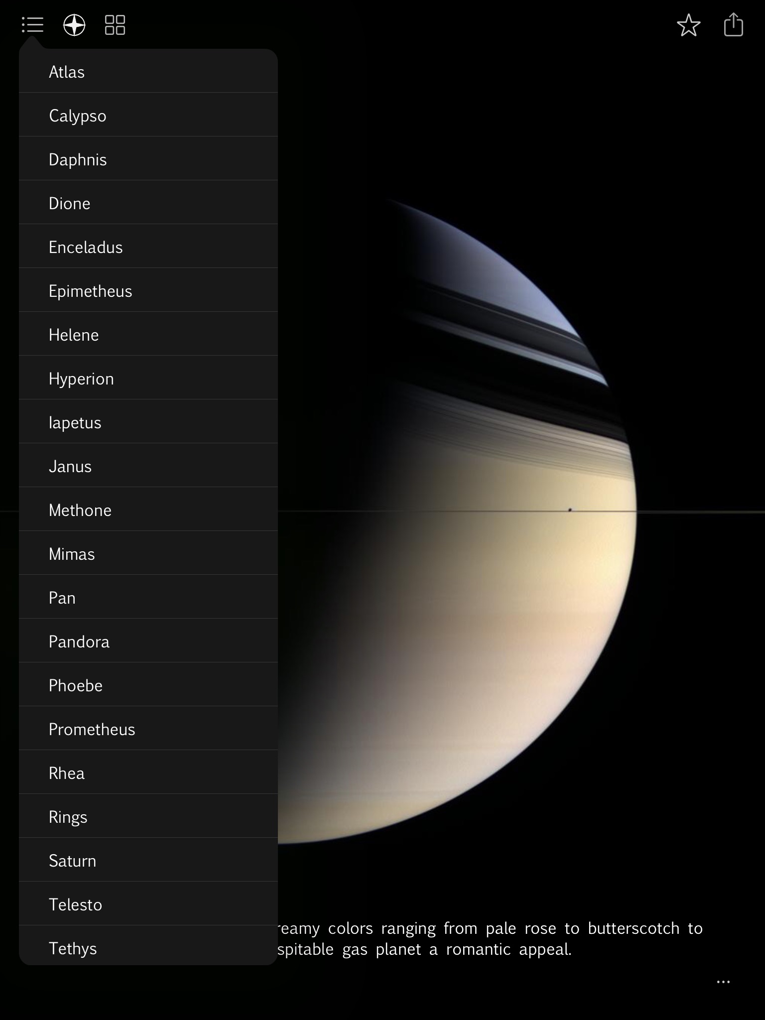 Cassini HD screenshot 2