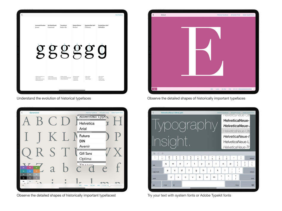 #5. Typography Insight (iOS) 由: BRDY Studios, LLC