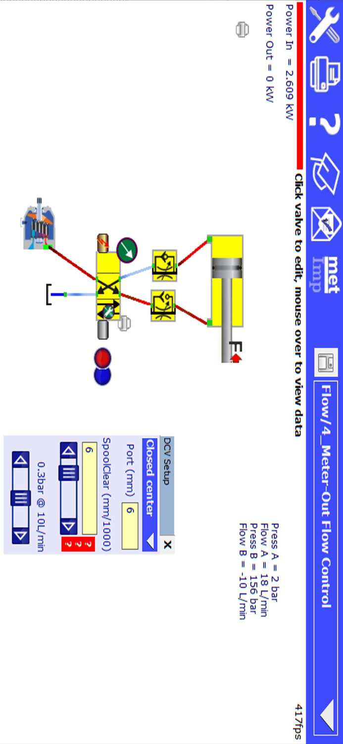 Hydraulic Circuit Simulator