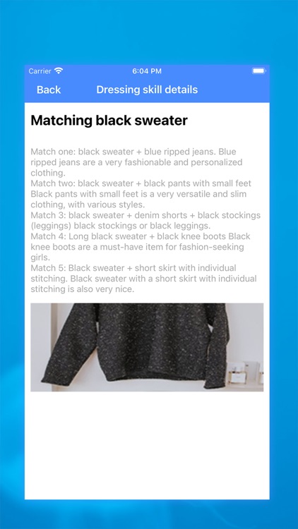 Clothing selection helper screenshot-7
