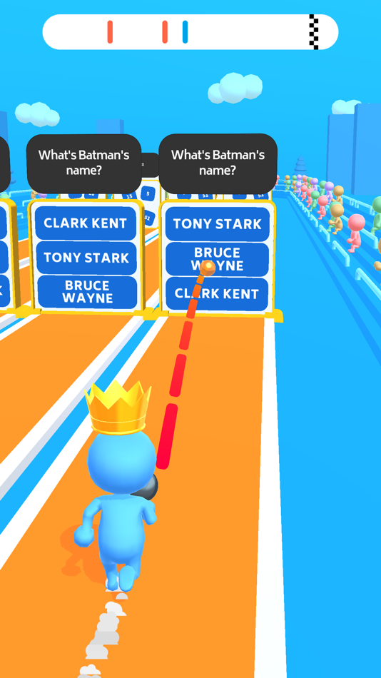 #6. Trivia Run 3D! (iOS) 由: ELIA GAMES