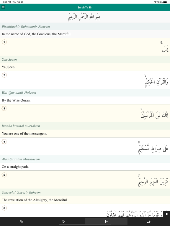 Screenshot #5 pour Surah Yaseen Offline Audio