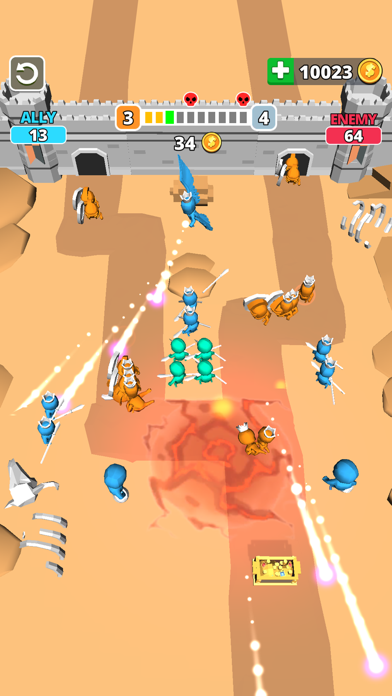 Tiny Battle - Merge Troops! Screenshot