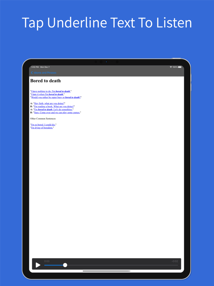 English Learning Application